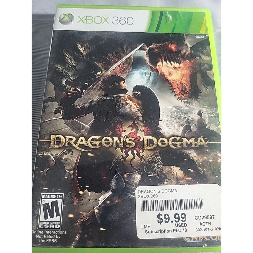 Dragon's Dogma (Microsoft Xbox 360, 2012) CIB